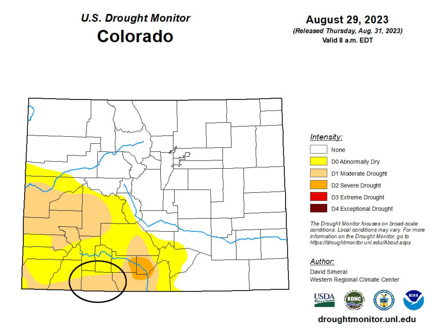 Colorado Weather August 2023
