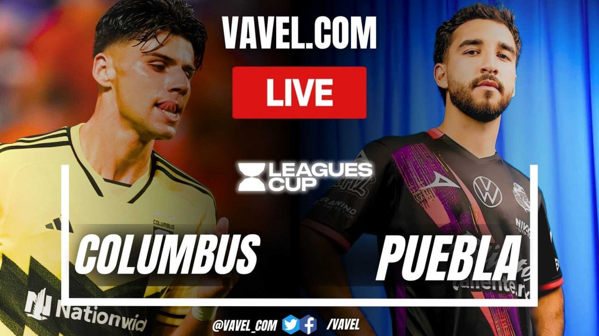 Columbus Crew Vs Club Puebla Leagues Cup