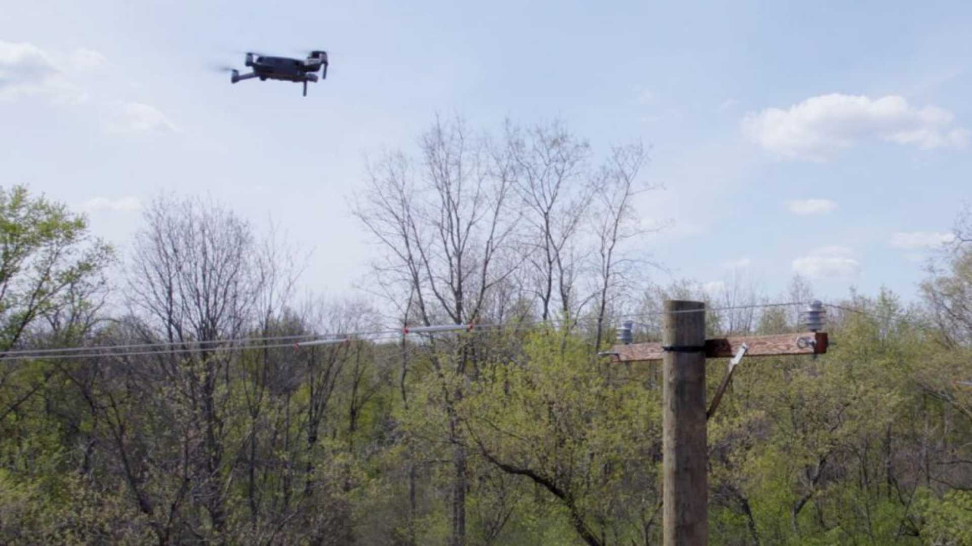 Consumers Energy Drone Inspections Electric Grid