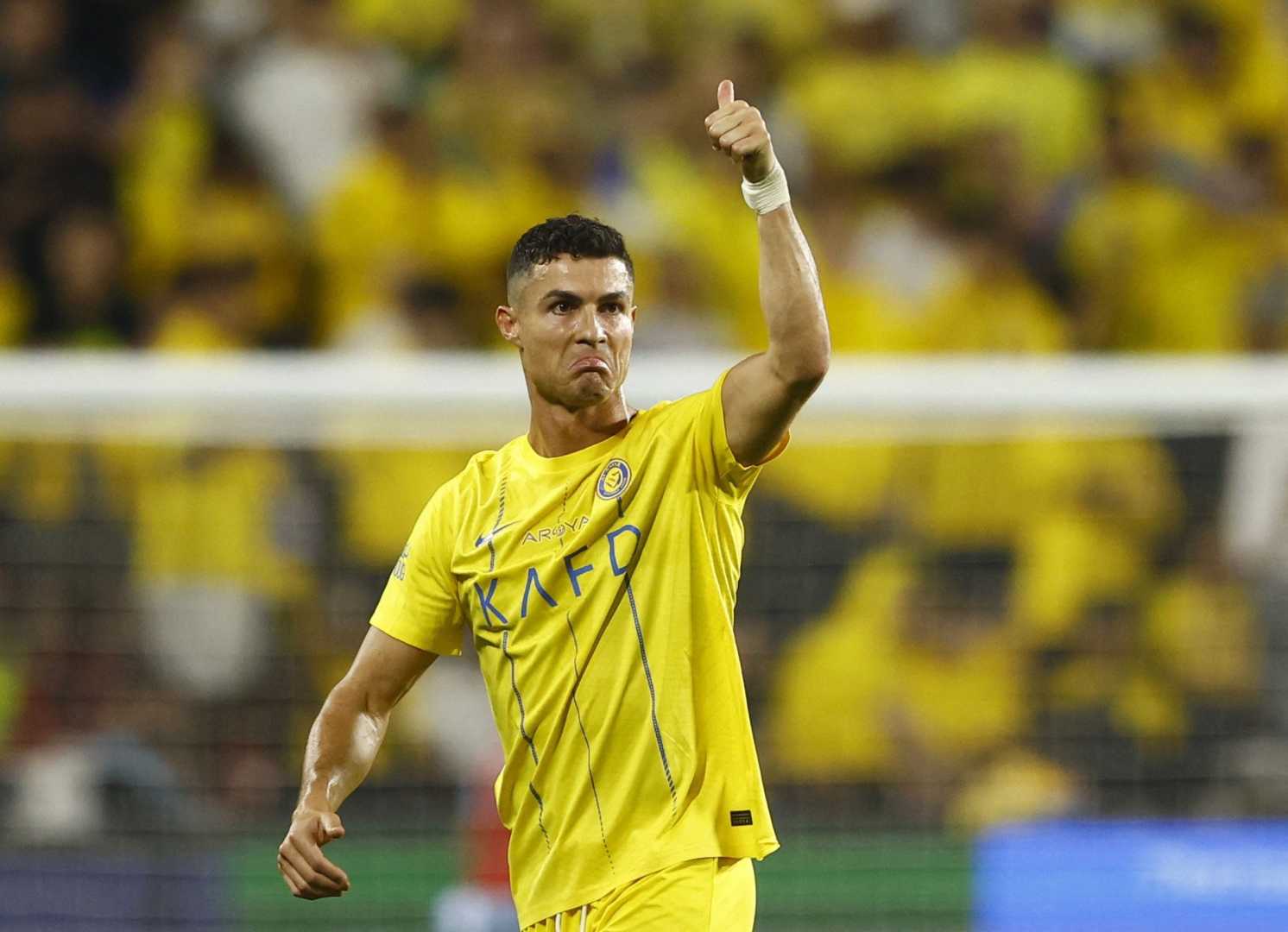 Cristiano Ronaldo Saudi Super Cup Match