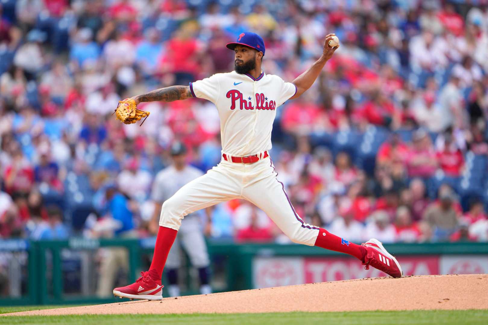 Cristopher Sánchez Pitching Philadelphia Phillies