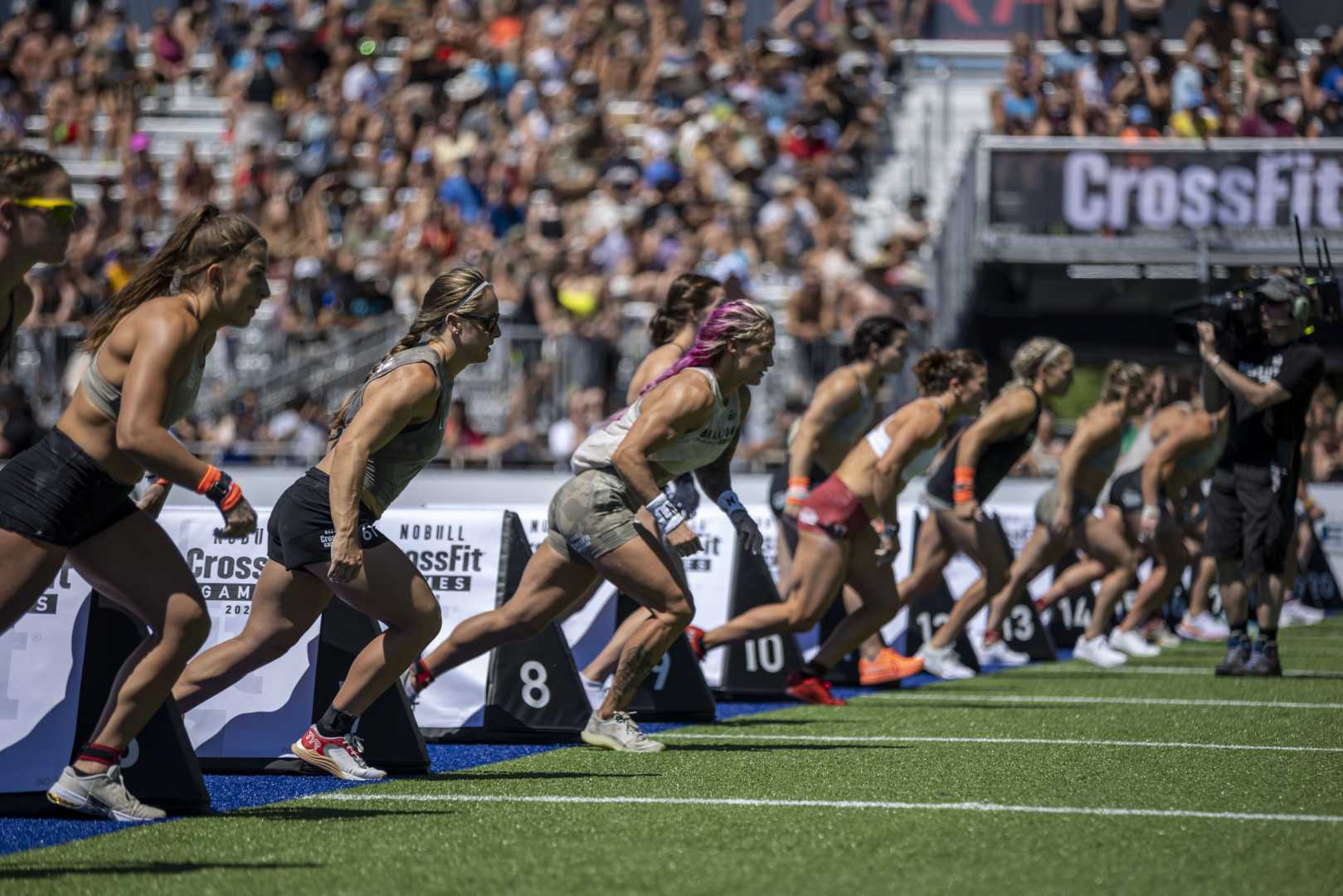 Crossfit Games Athletes In Competition