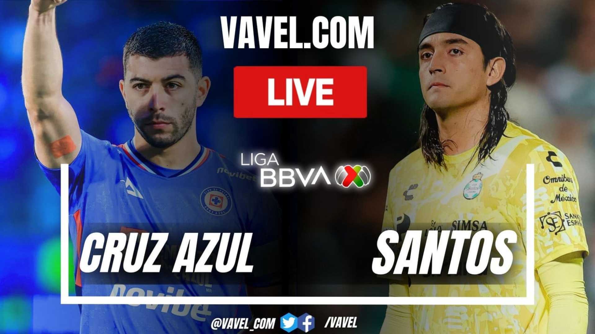 Cruz Azul Vs Santos Laguna 2025
