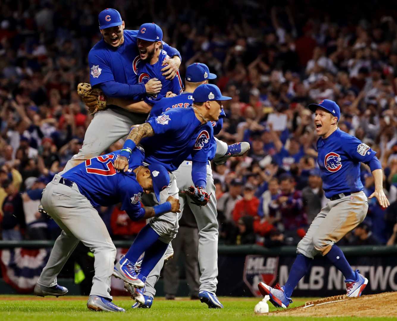 Cubs Victory Wrigley Field Baseball