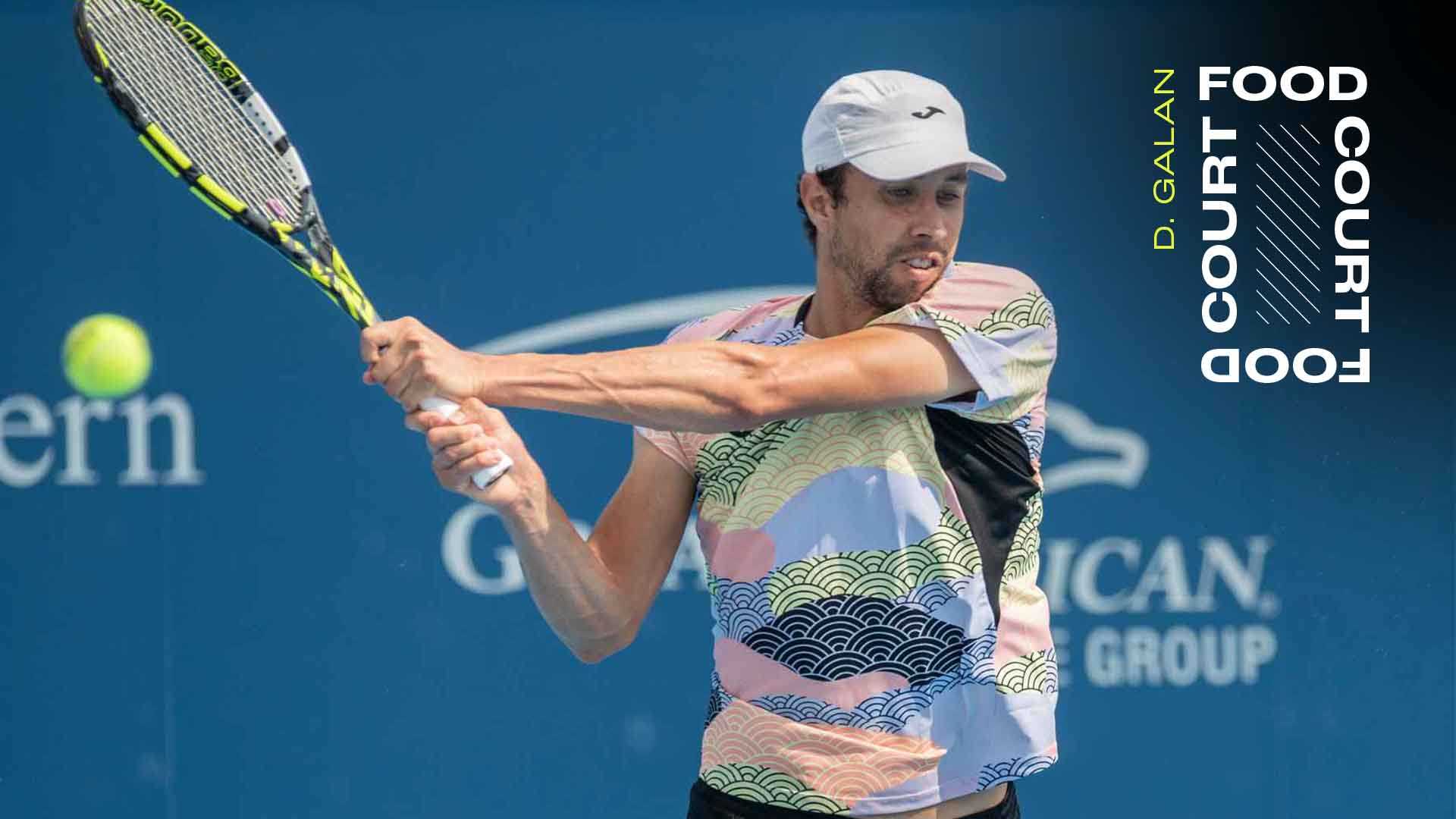 Daniel Galán Tennis Match Cincinnati