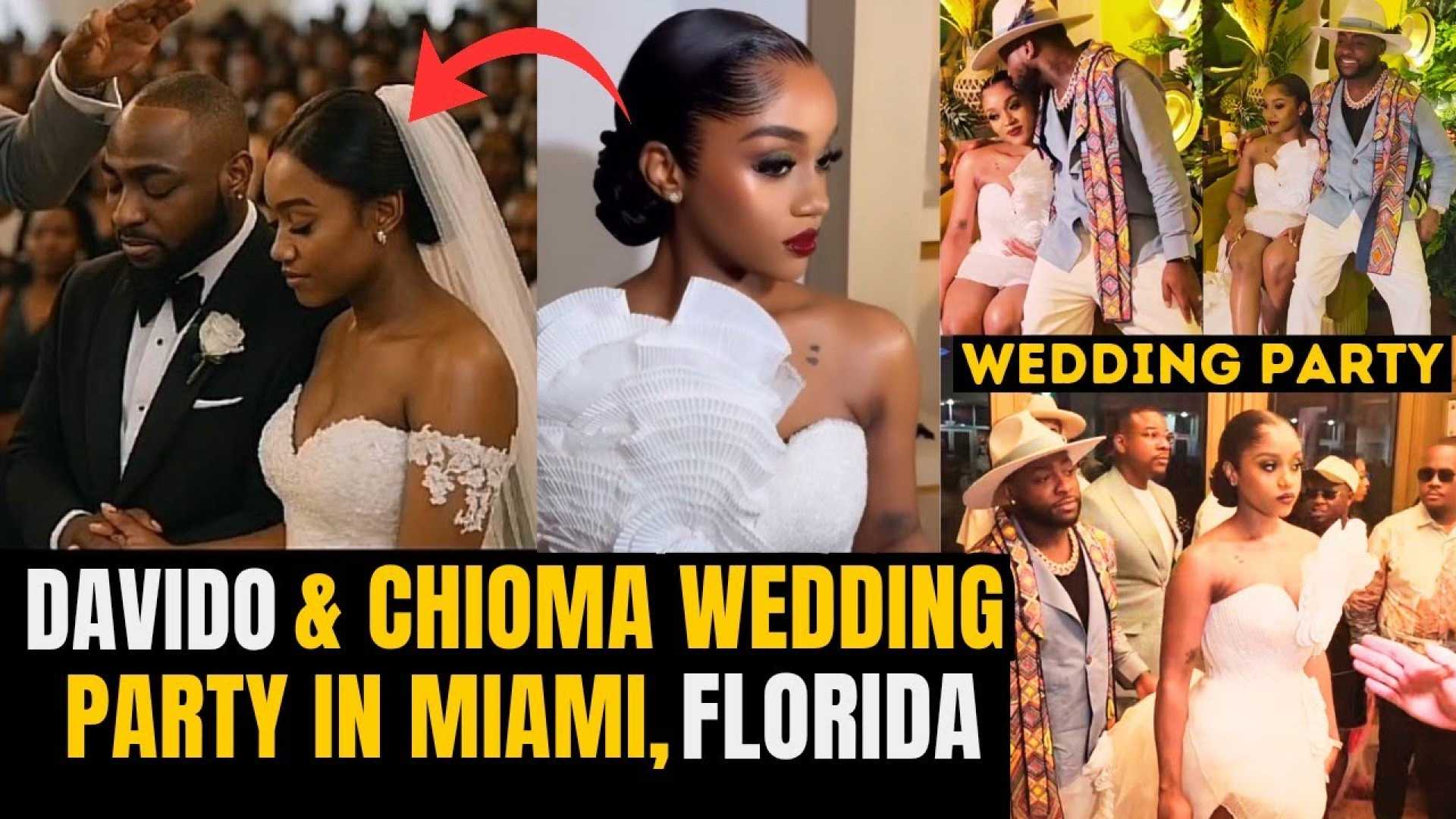 Davido Chioma Wedding Miami