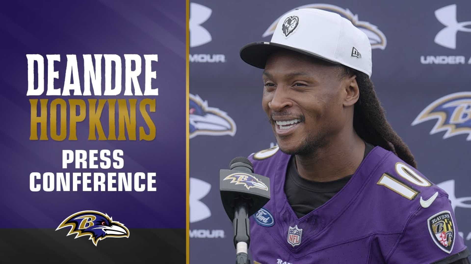Deandre Hopkins Baltimore Ravens News