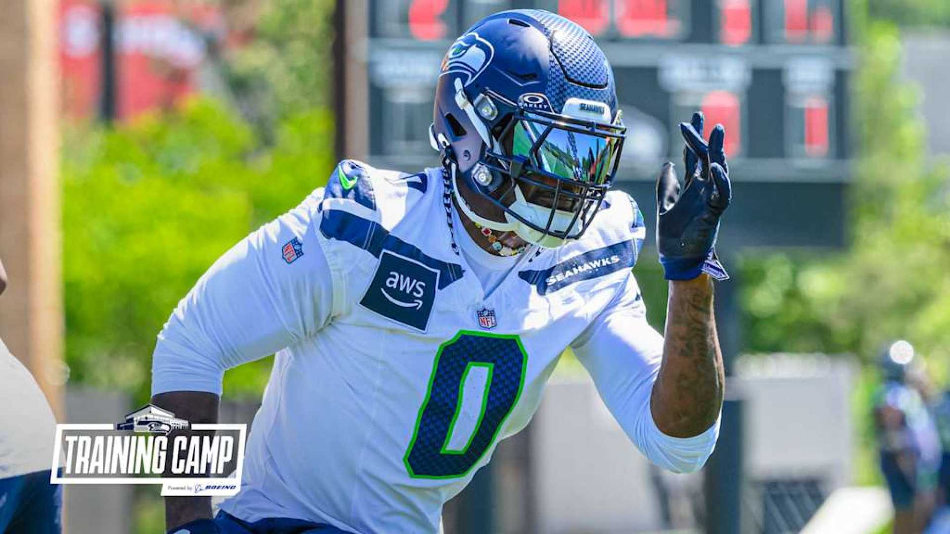 Demarcus Lawrence Seattle Seahawks Training Camp