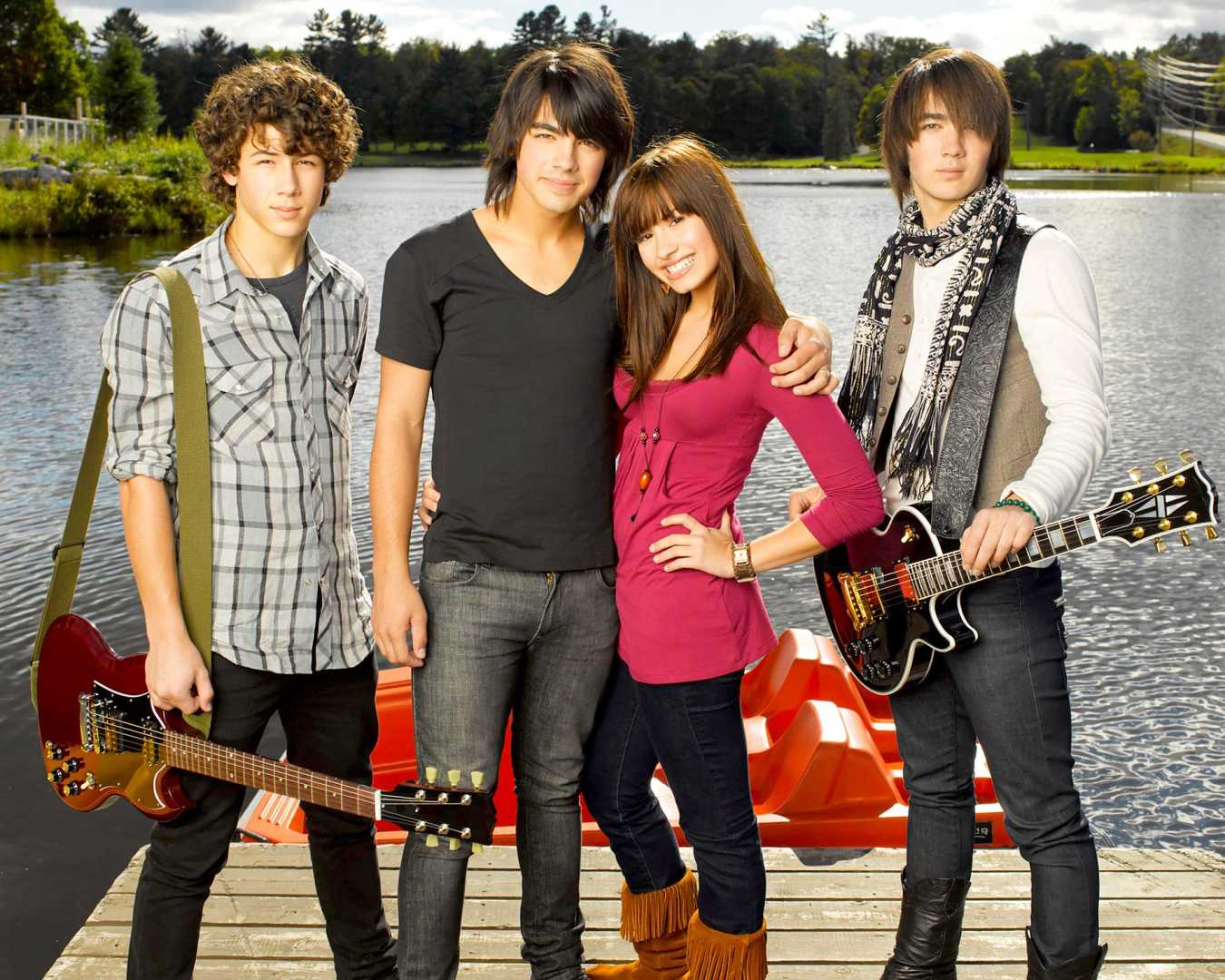 Demi Lovato Jonas Brothers Camp Rock