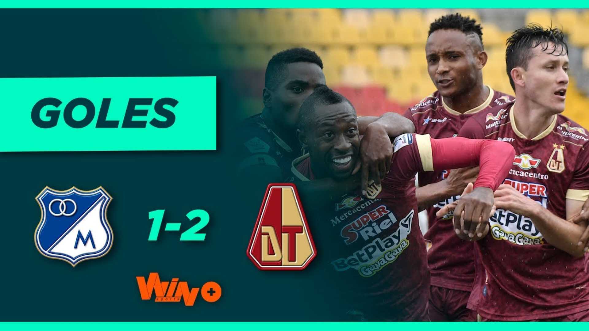 Deportes Tolima Vs Millonarios Football Match