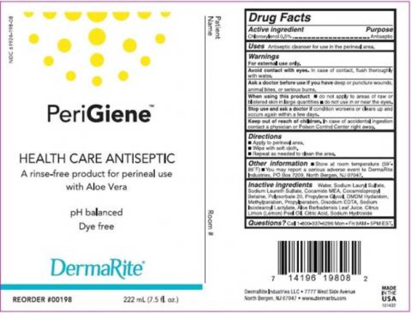 Dermarite Product Recall Burkholderia Cepacia