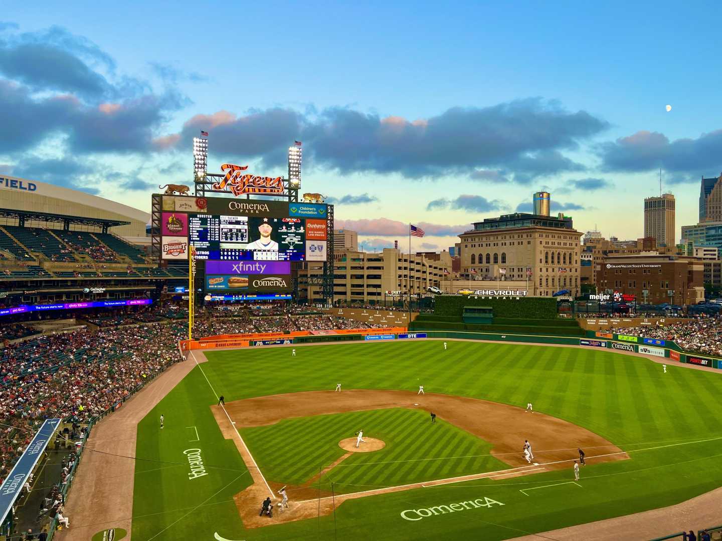 Detroit Tigers Game Comerica Park