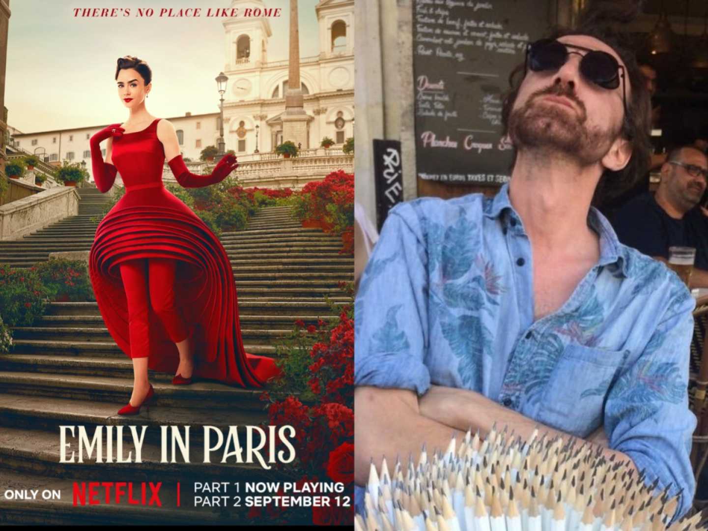 Diego Borella Emily In Paris Filming
