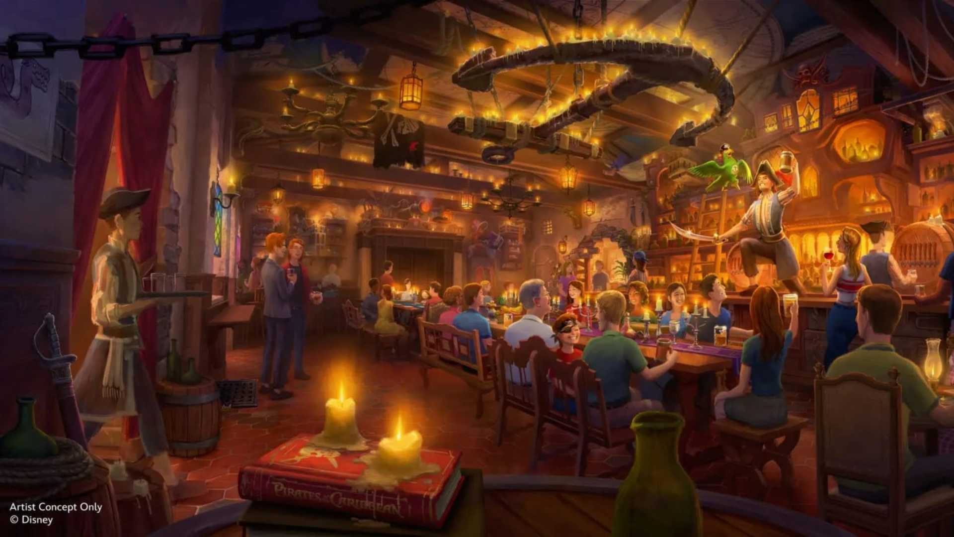 Disney Pirates Of The Caribbean Tavern