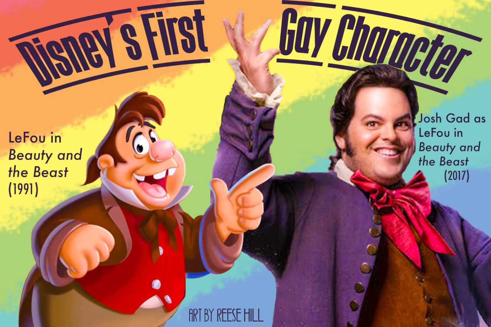 Disney's Beauty And The Beast Lefou Character Lgbtq Representation