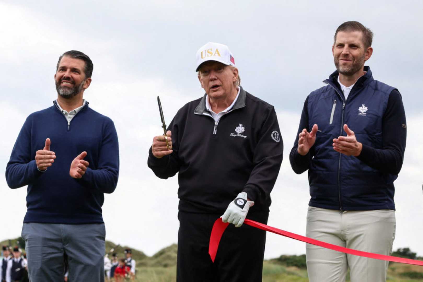 Donald Trump Golf Course Opening Scotland