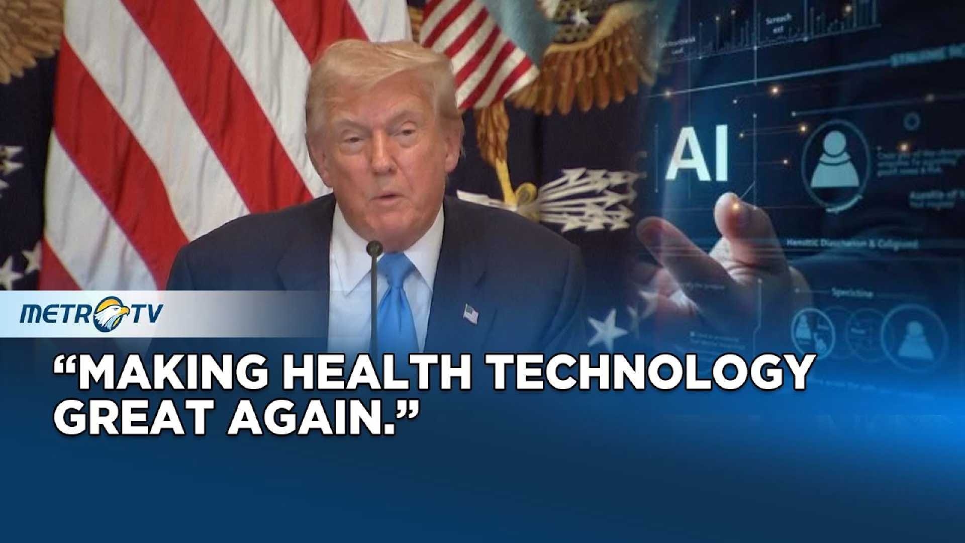 Donald Trump Health Tracking System Launch