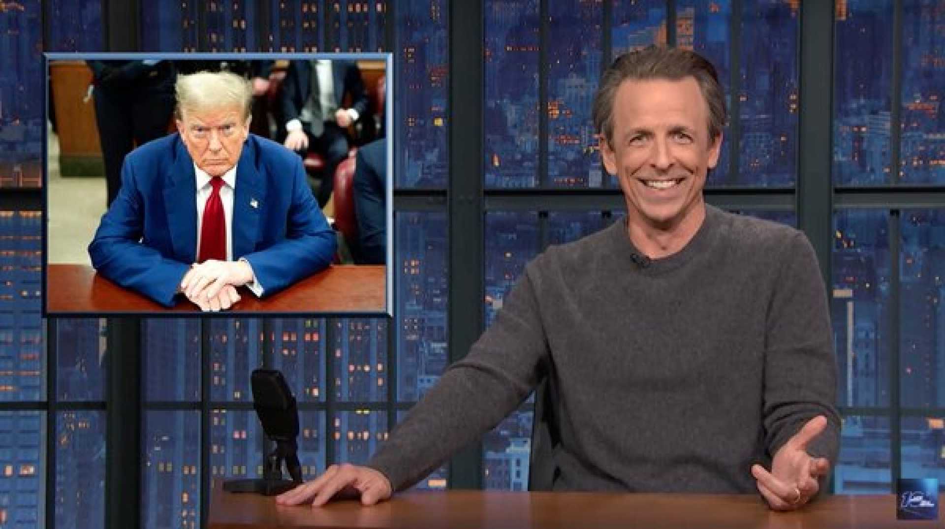 Donald Trump Seth Meyers News