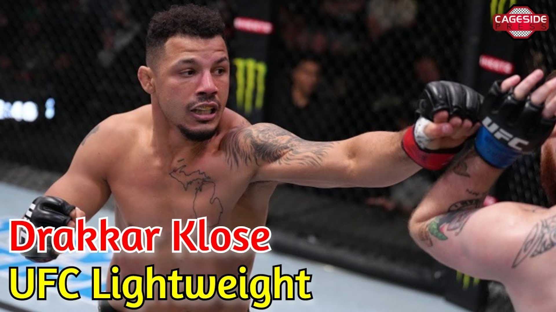Drakkar Klose Ufc Fight Preparation