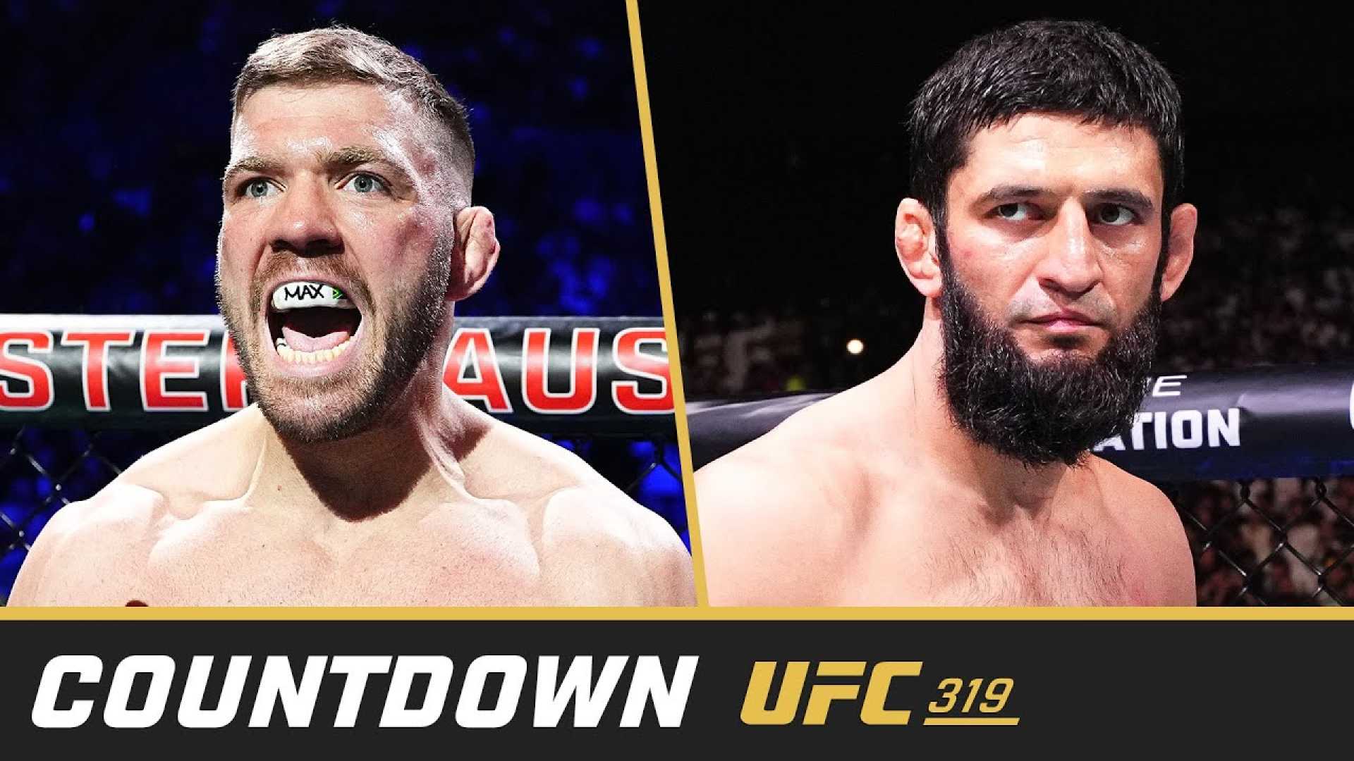 Dricus Du Plessis Khamzat Chimaev Ufc 319