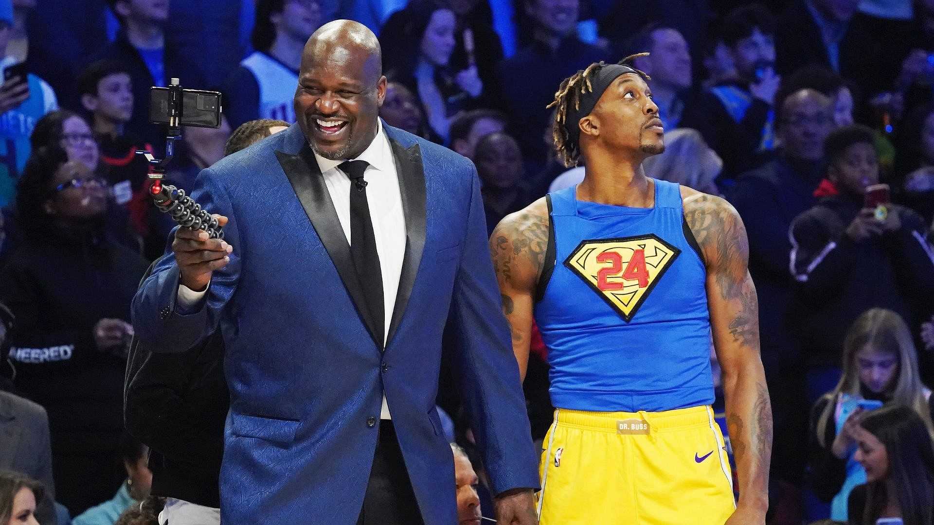 Dwight Howard Shaquille O'neal Hall Of Fame