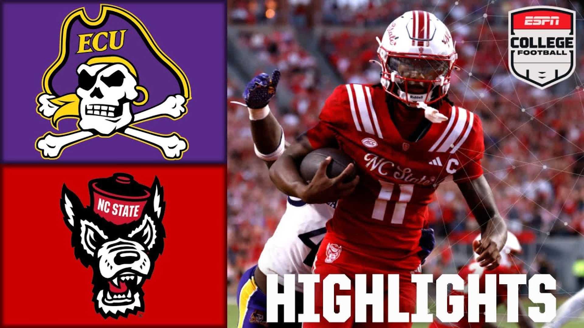 East Carolina Nc State Football Game