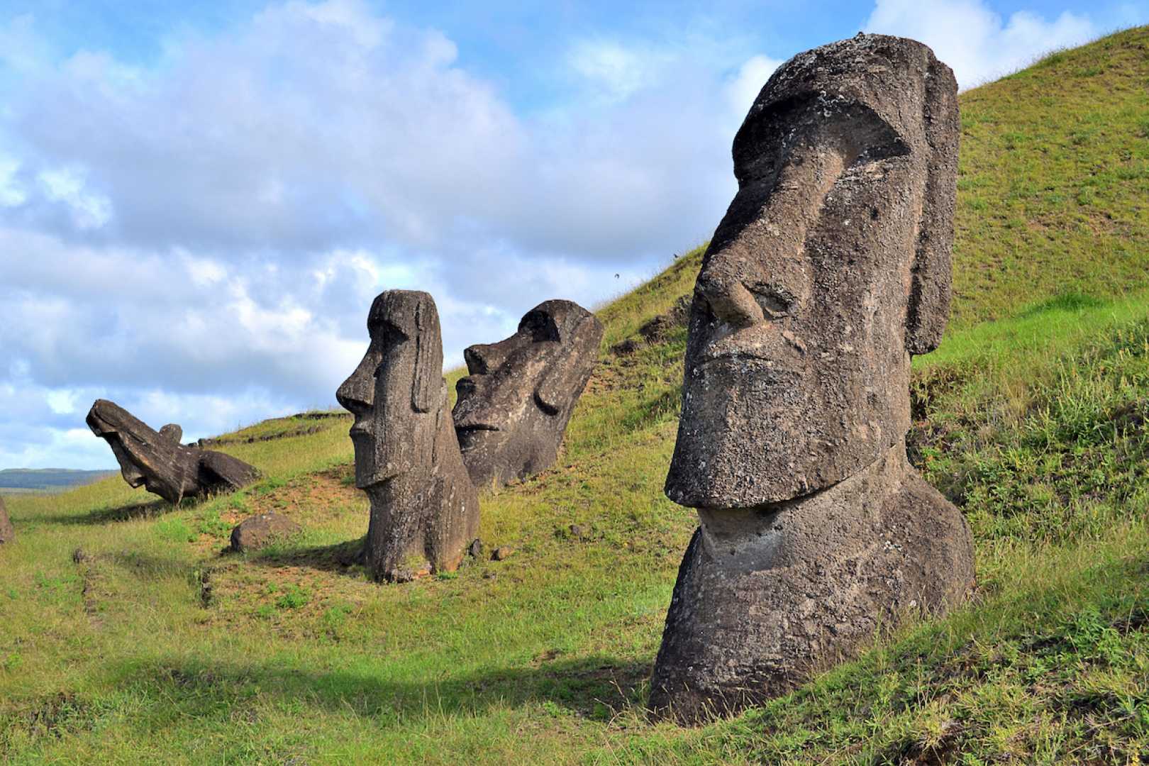 Easter Island Moai Statue Discovery