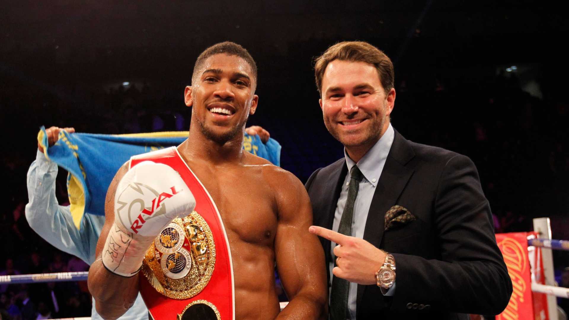Eddie Hearn Anthony Joshua Boxing