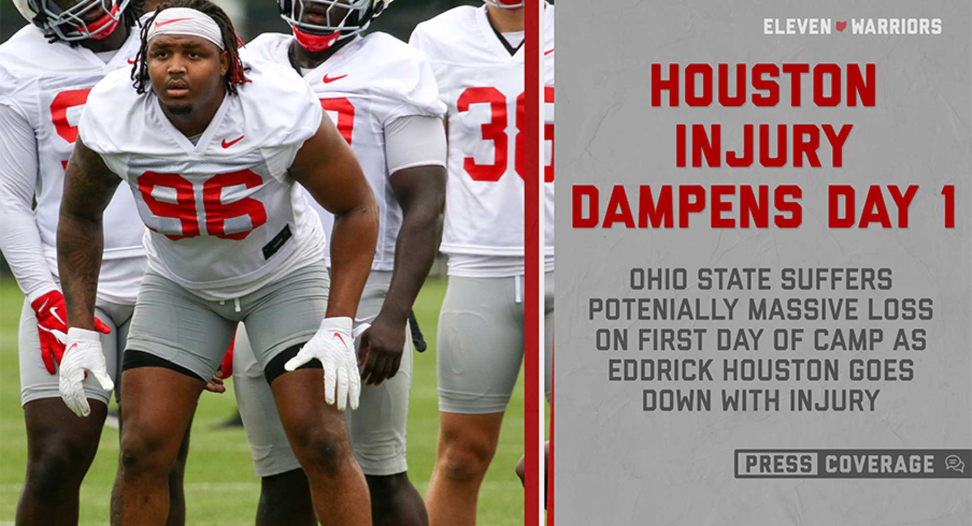 Eddrick Houston Injury Ohio State Football
