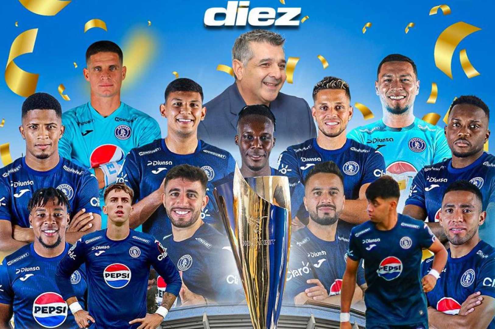 El León Ciclón Azul Liga Nacional Honduras