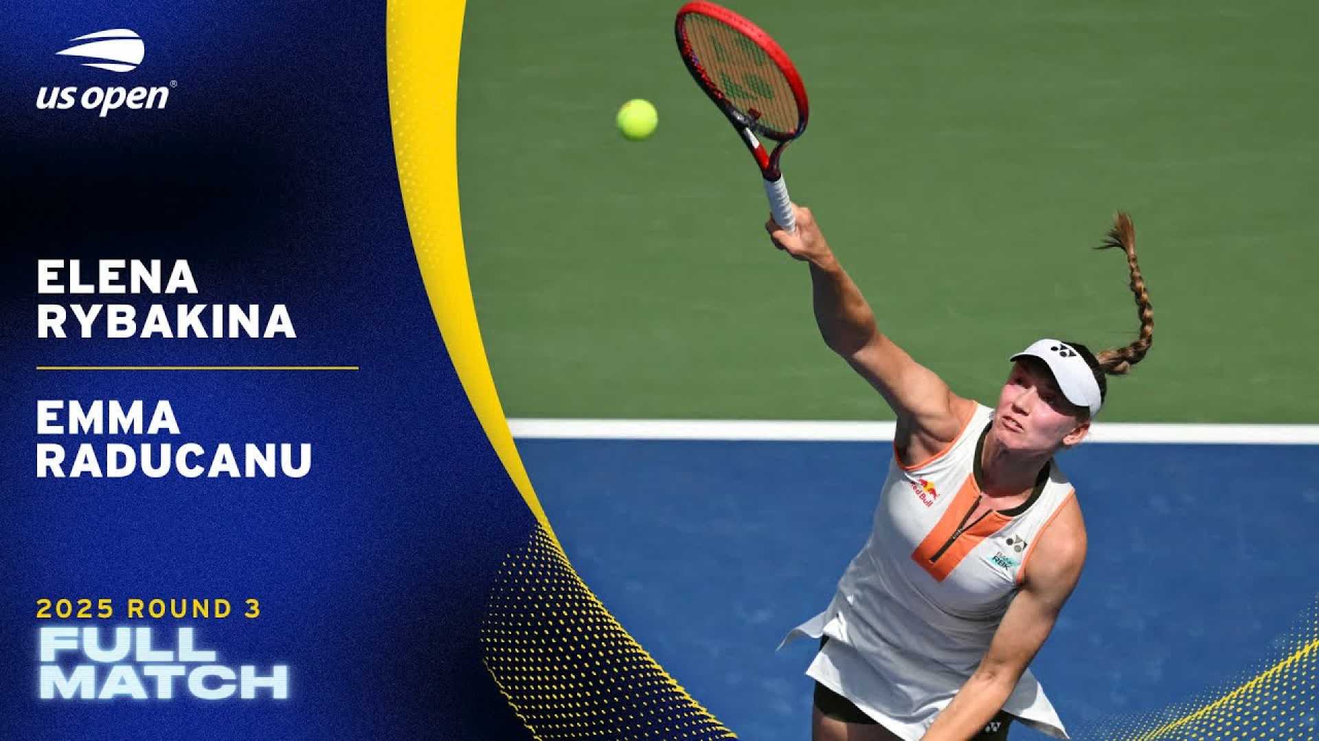 Elena Rybakina Tennis Match