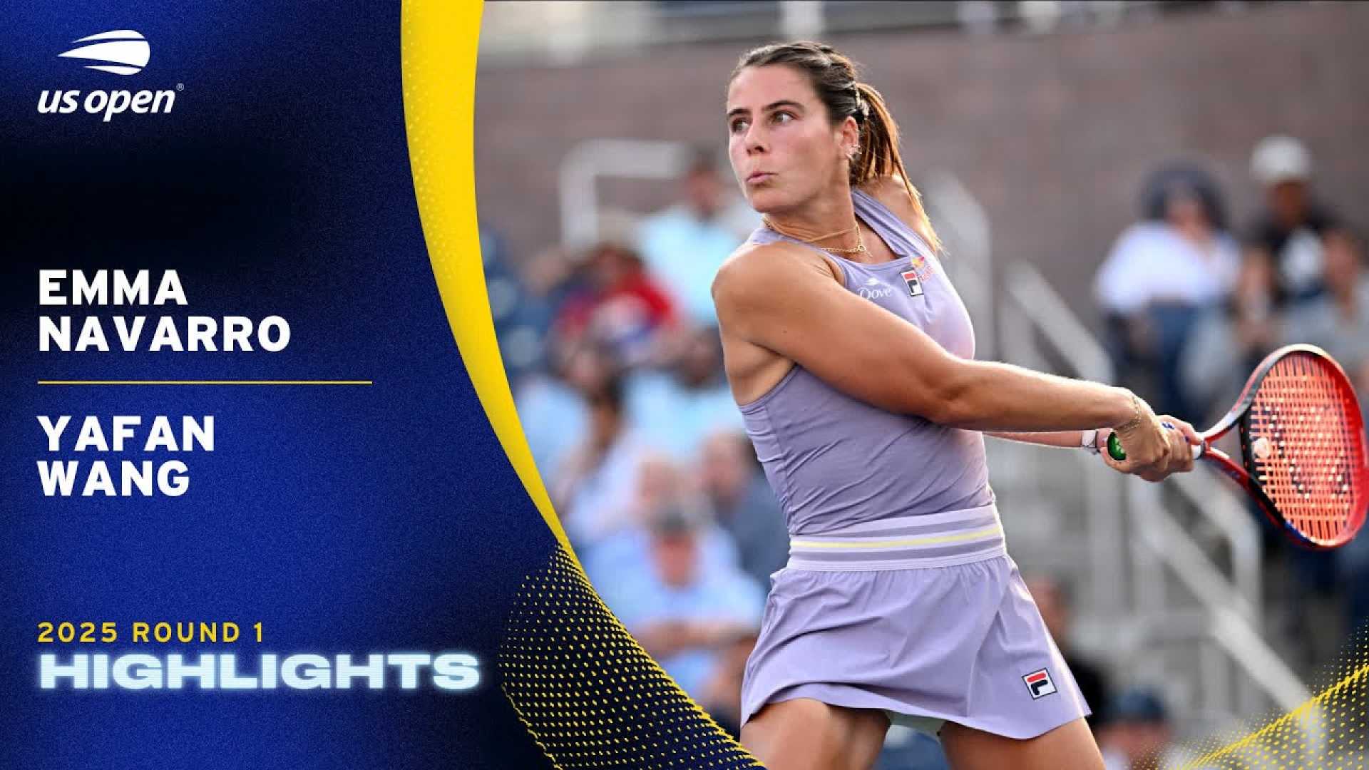Emma Navarro Tennis Match 2025 Us Open