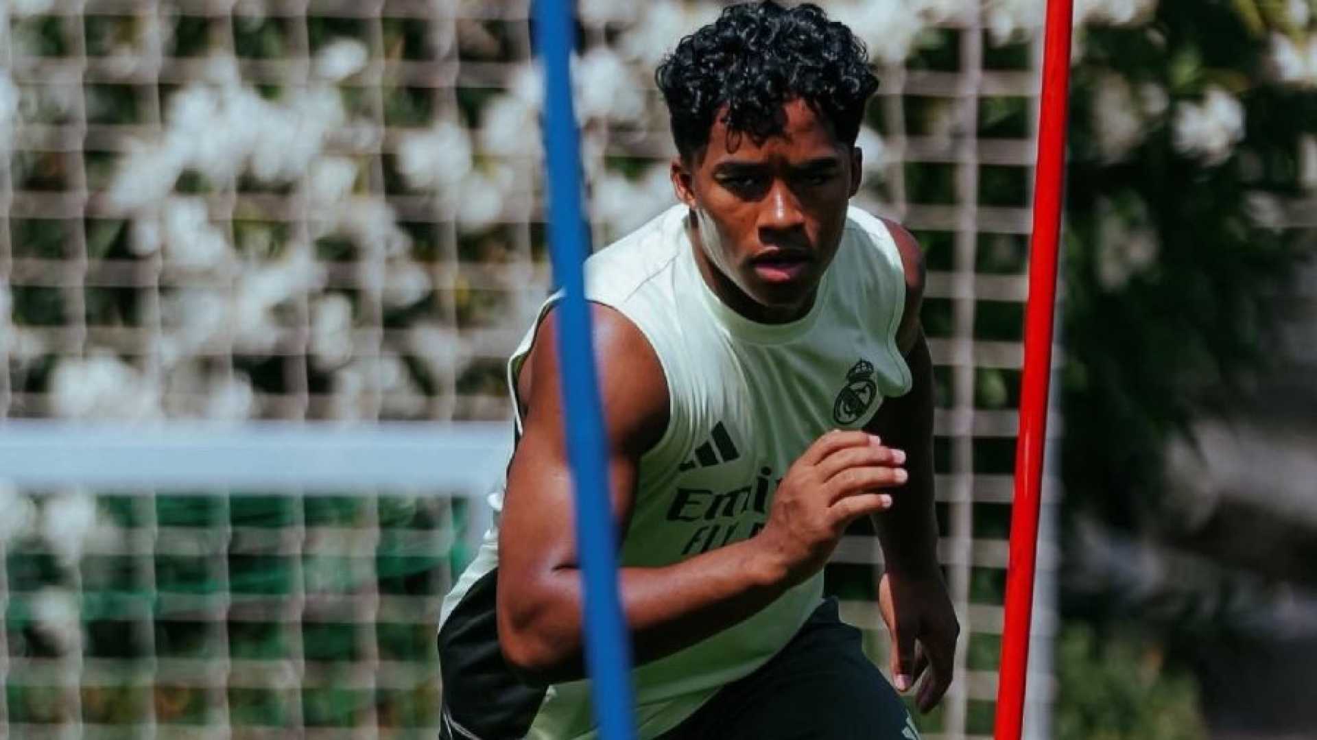 Endrick Real Madrid Recovery Training