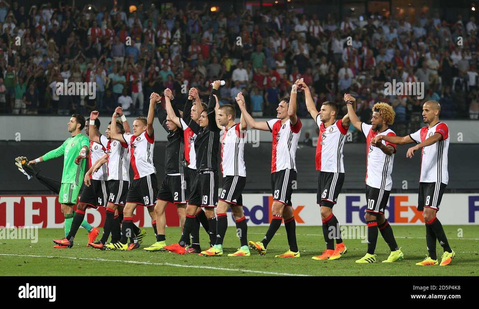 Feyenoord Football Players Celebration