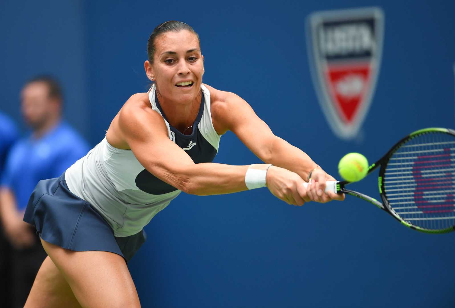 Flavia Pennetta Tennis Us Open Return