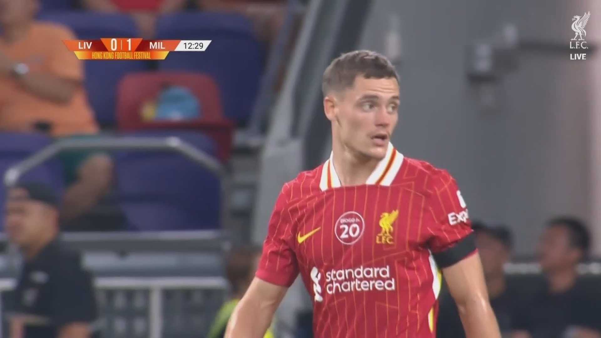 Florian Wirtz Liverpool Debut