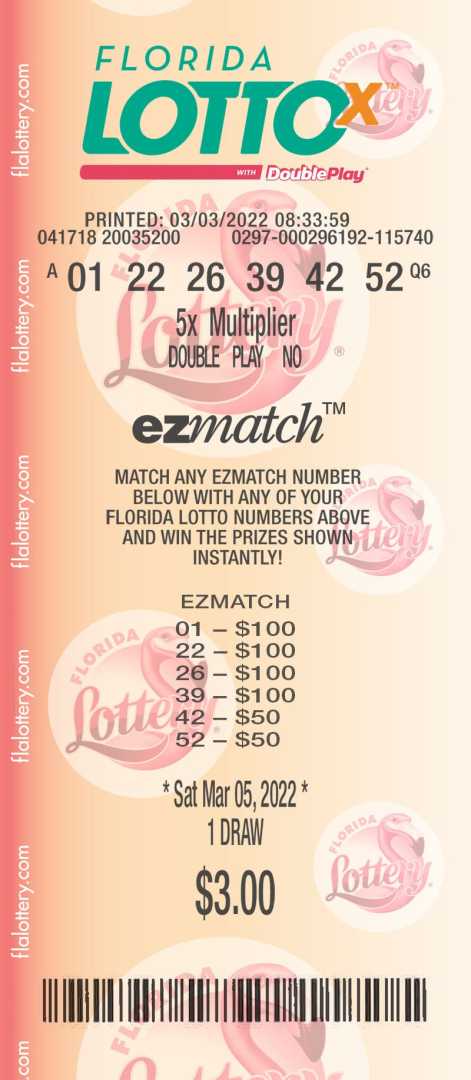 Florida Lottery Winning Numbers