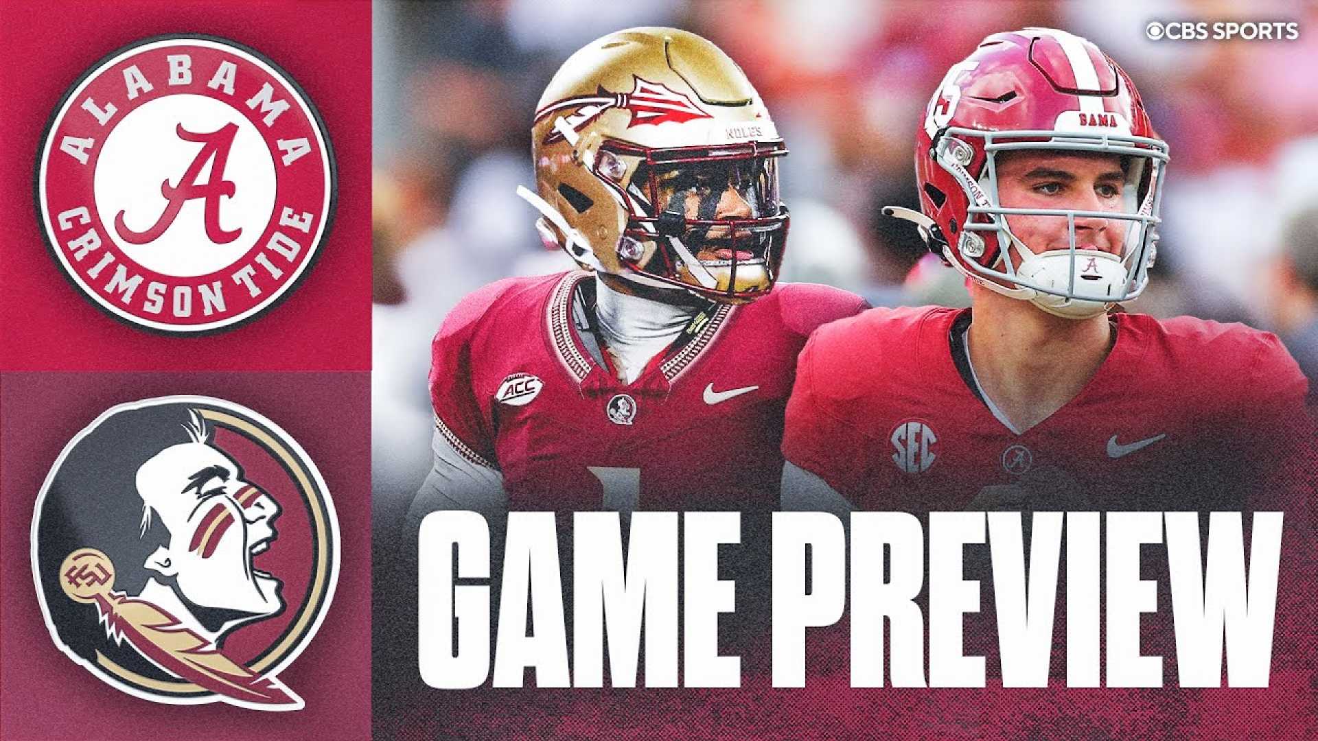 Florida State Alabama Football Matchup