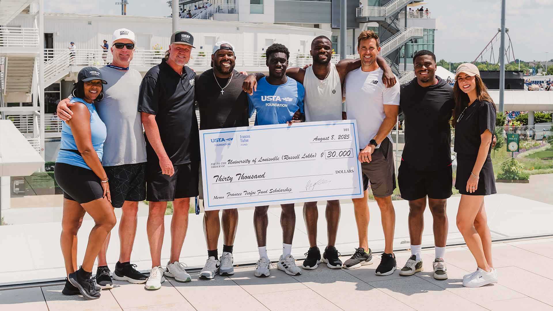 Frances Tiafoe Russell Lokko Tennis Scholarship