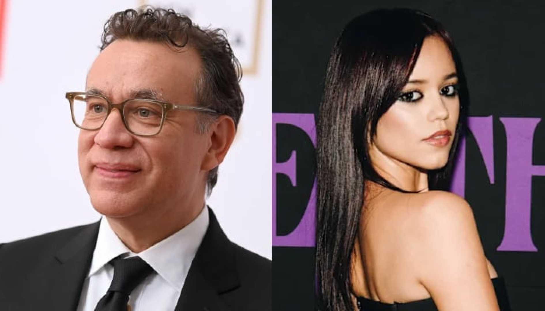 Fred Armisen And Jenna Ortega Wednesday Netflix