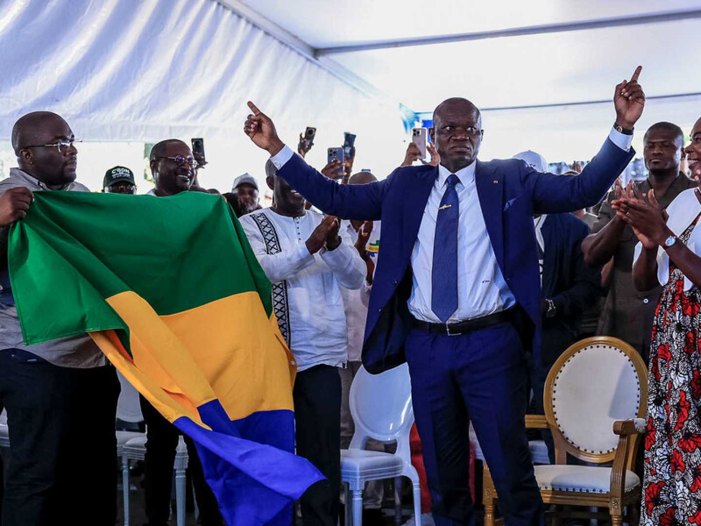 Gabon President Brice Oligui Nguema Election