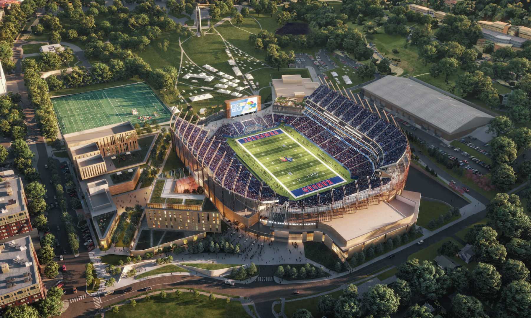 Gateway Project David Booth Kansas Memorial Stadium