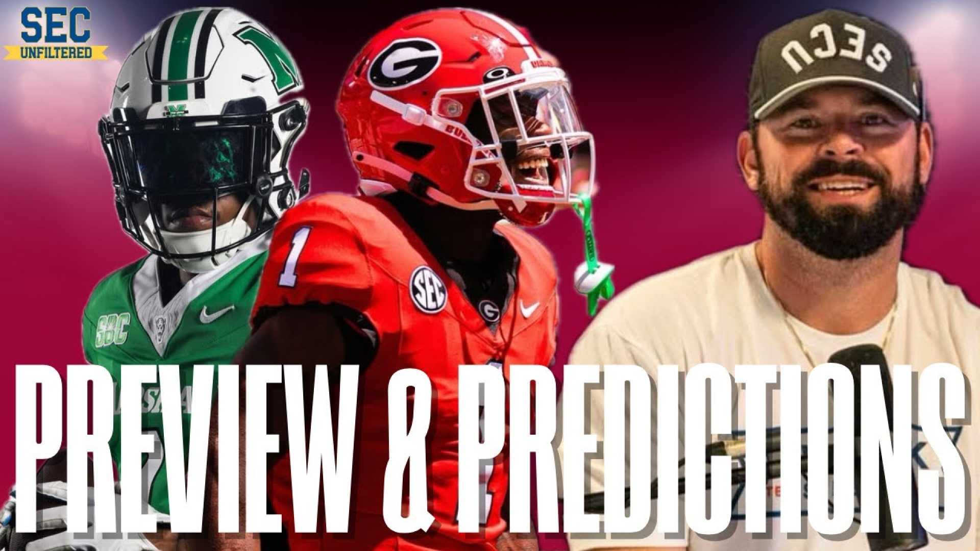 Georgia Bulldogs Vs Marshall Football