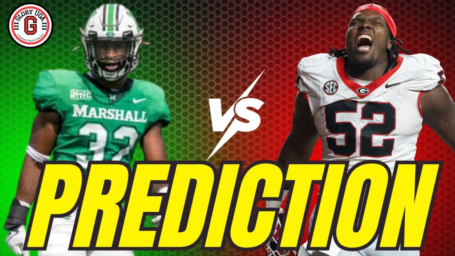 Georgia Football Against Marshall