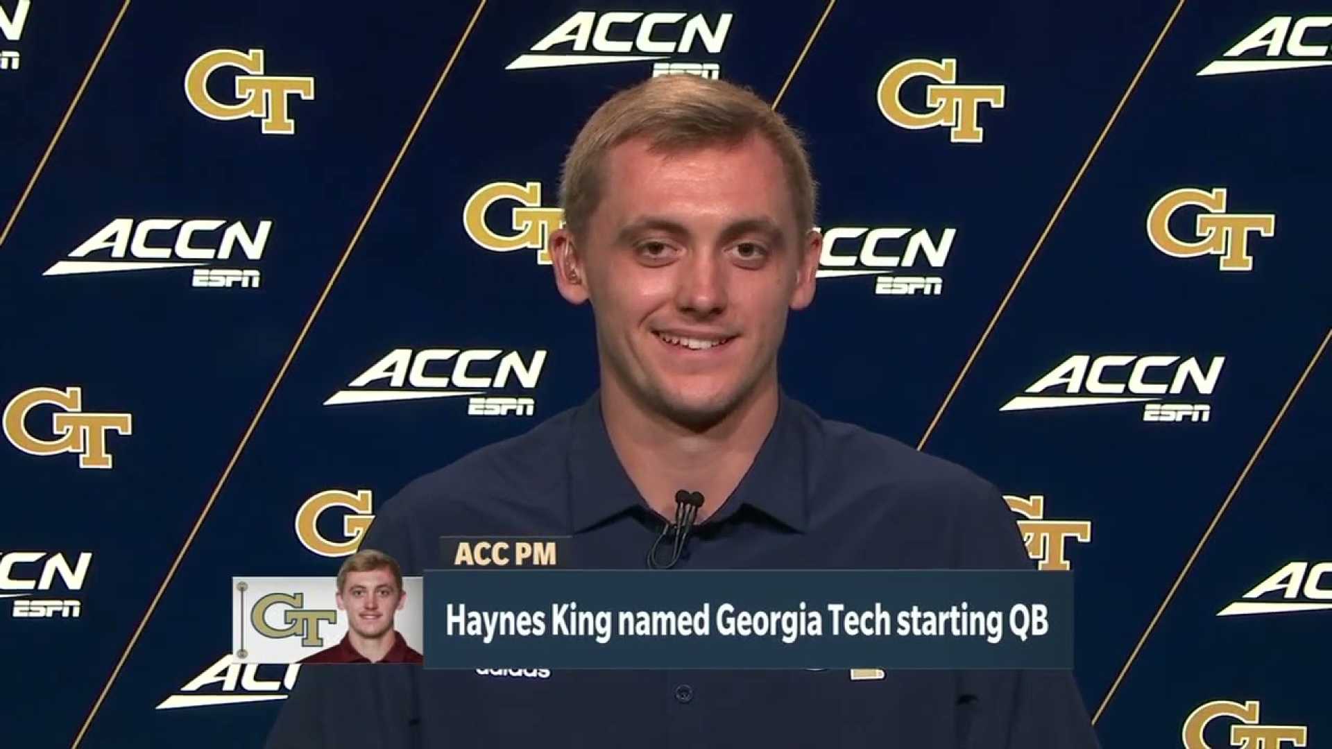 Georgia Tech Football Quarterback Haynes King