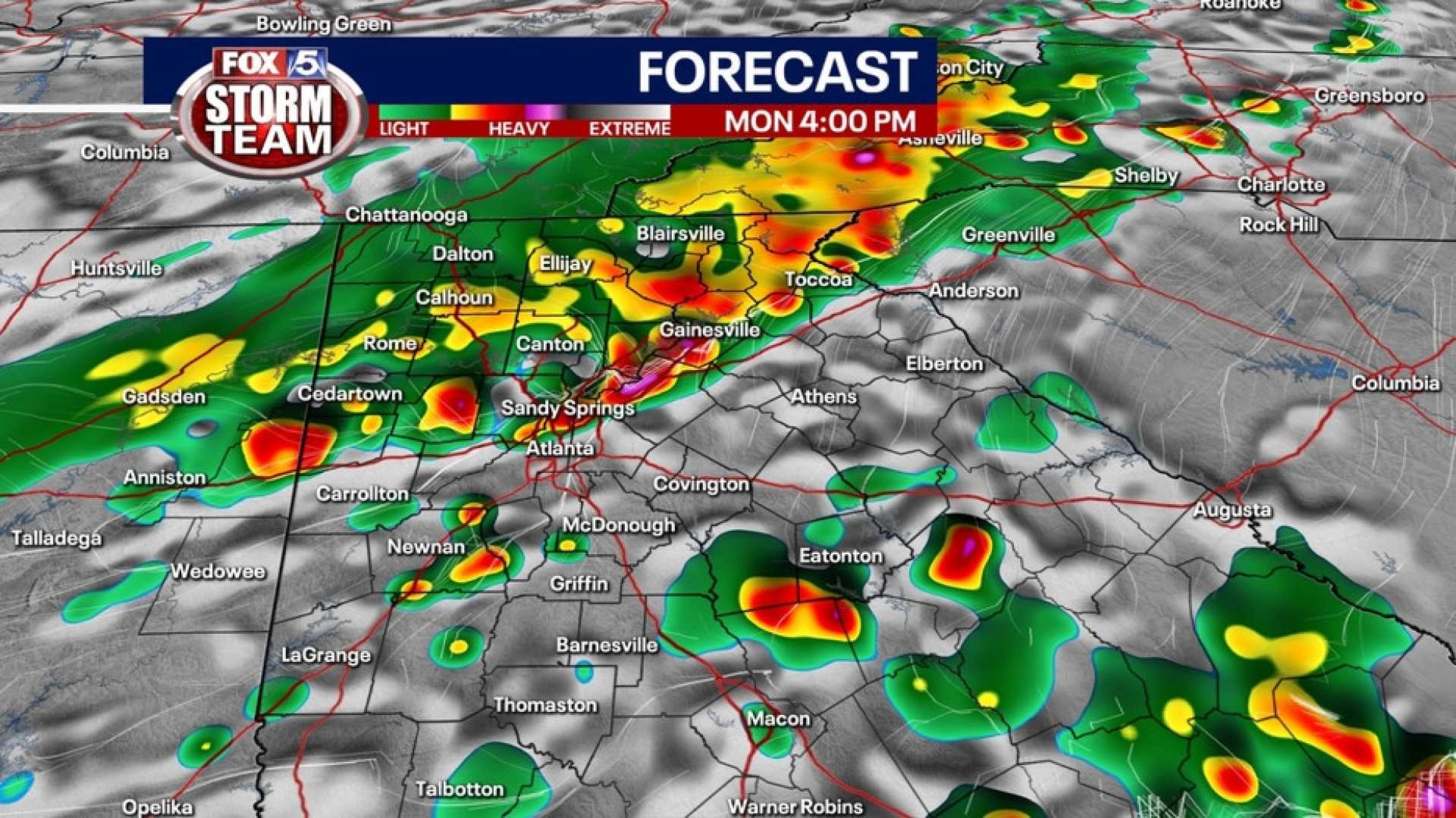 Georgia Weather Storms August
