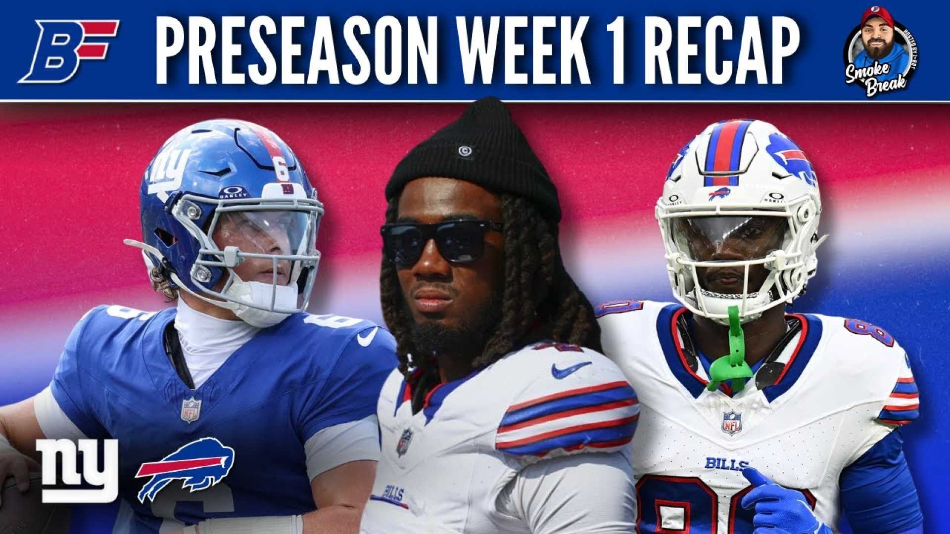 Giants Bills Preseason Football