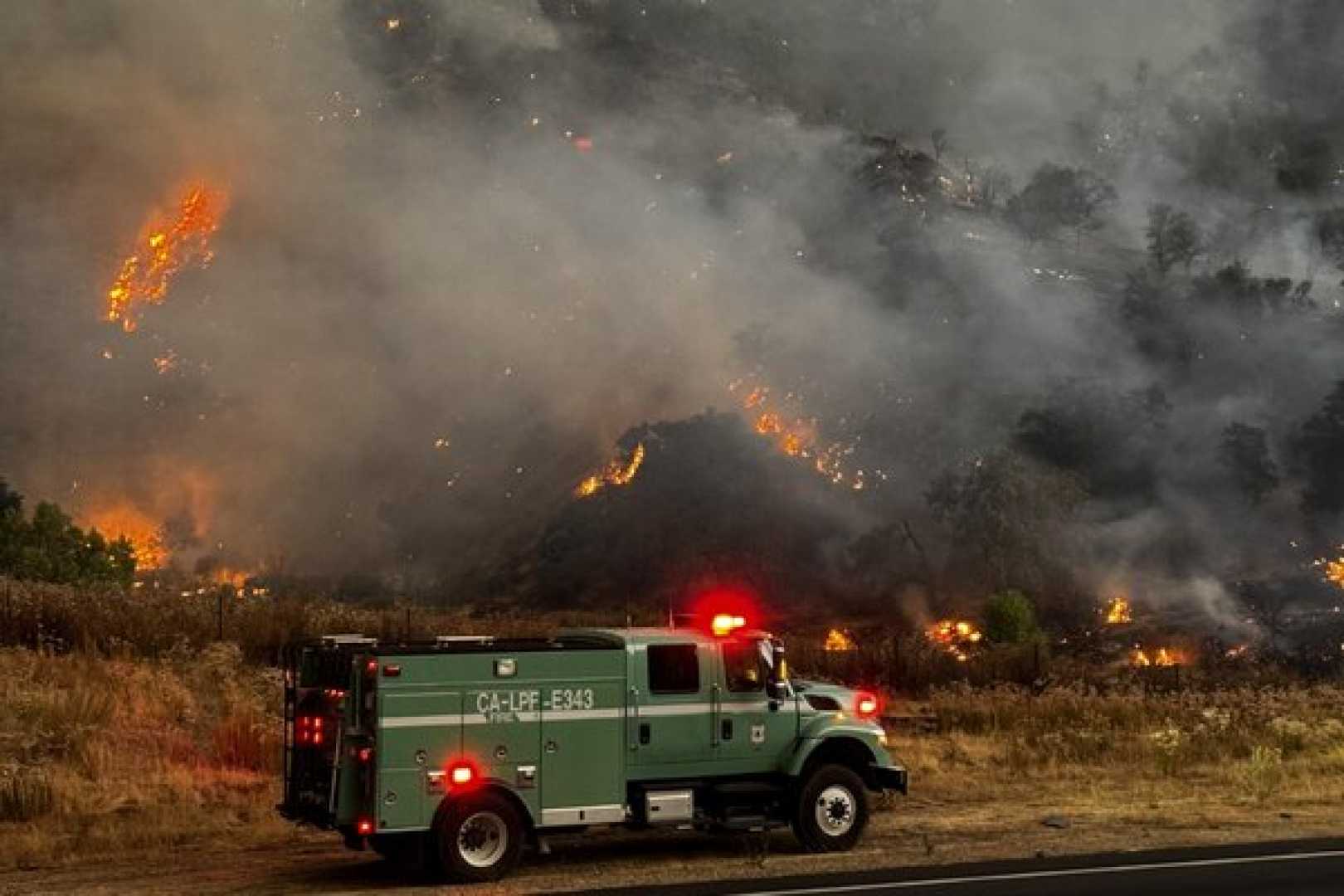 Gifford Fire Los Padres National Forest