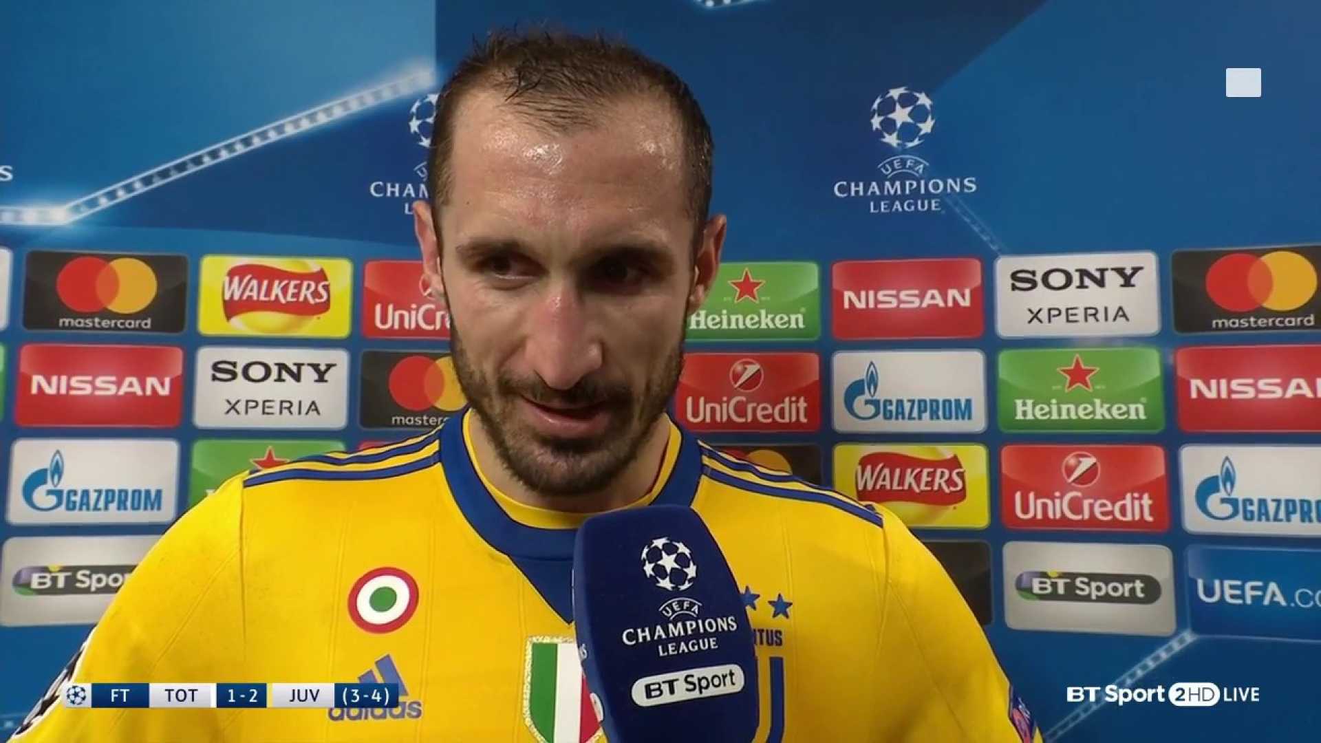 Giorgio Chiellini Juventus Press Conference