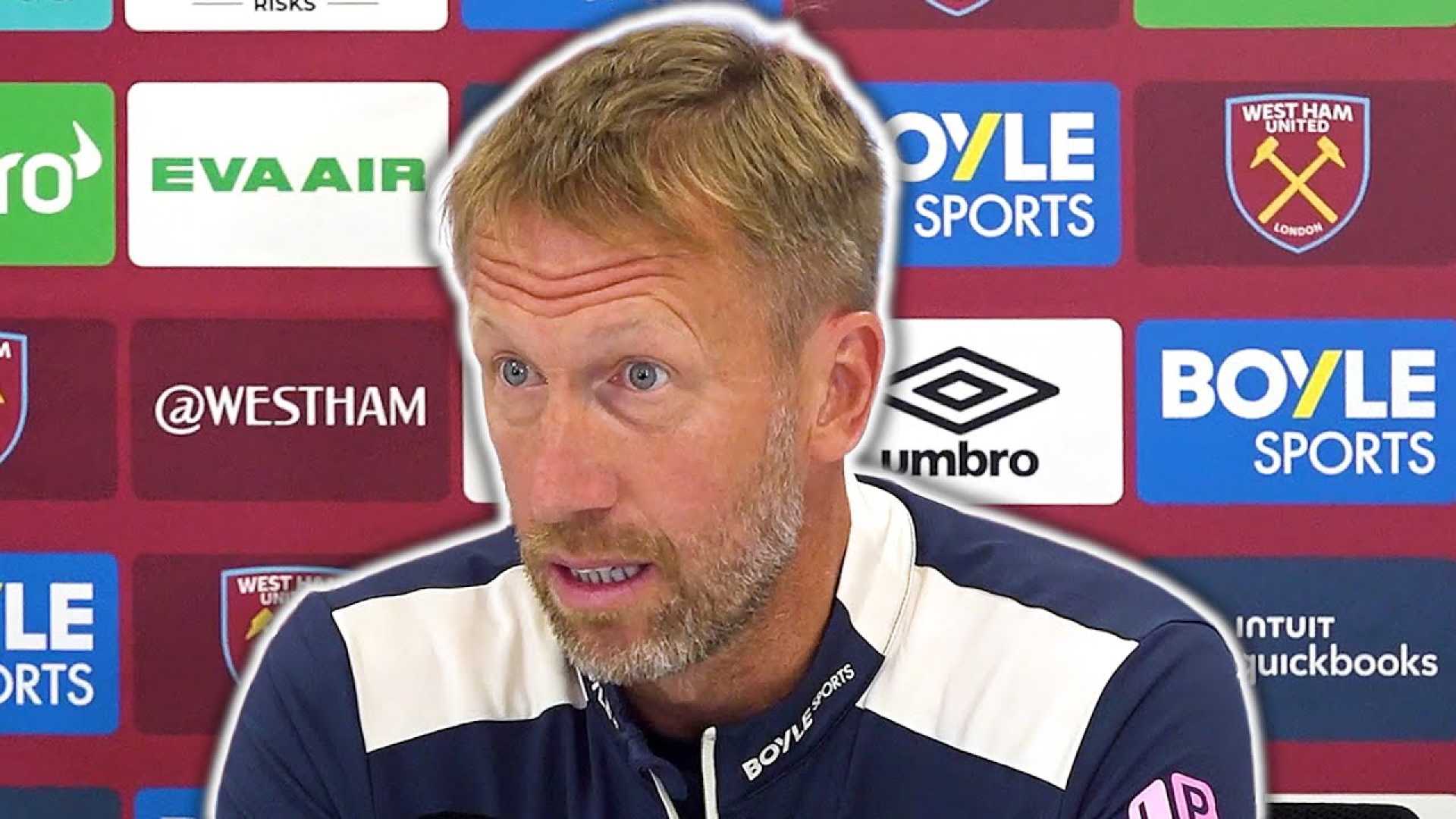 Graham Potter West Ham United Press Conference